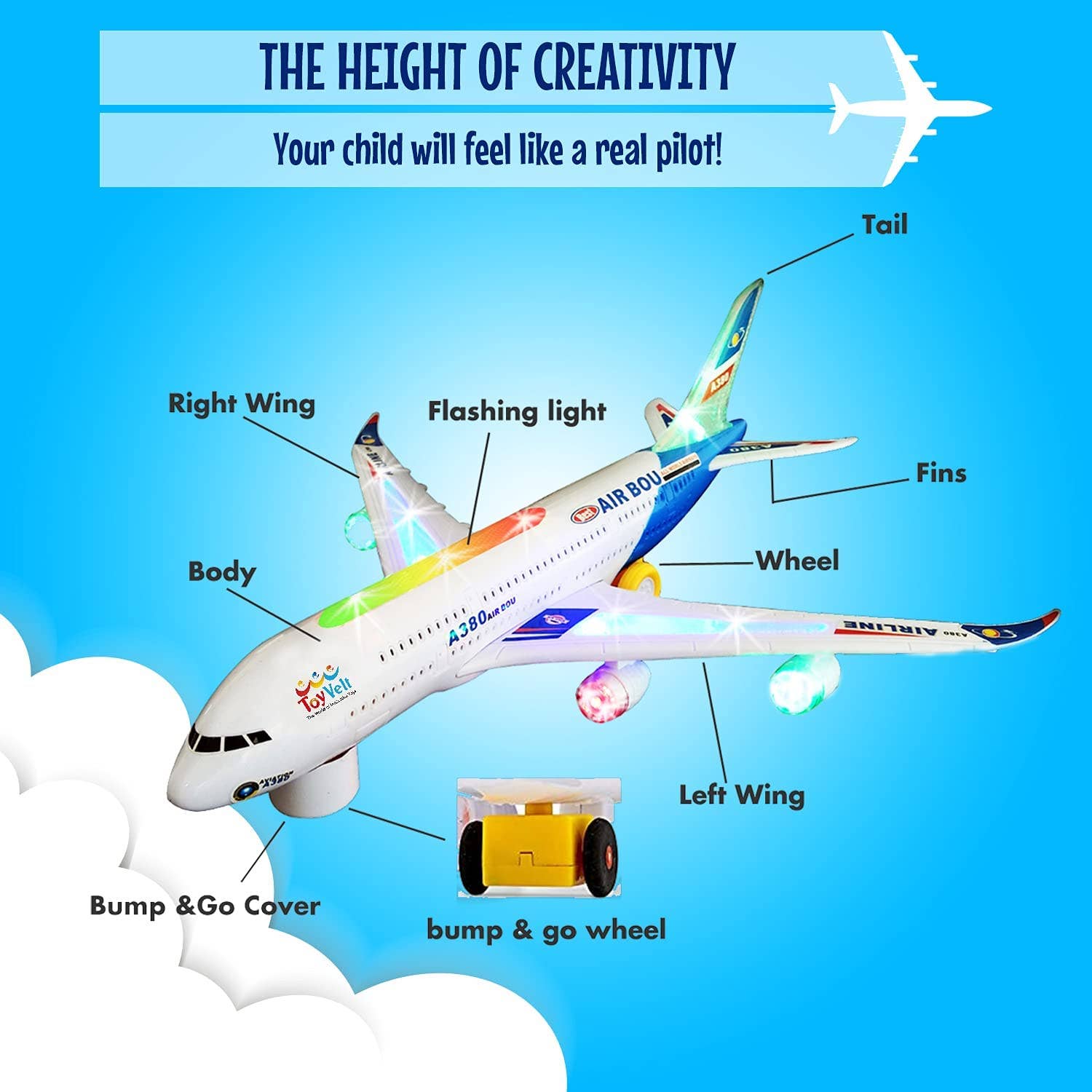 ToyVelt - Wholesale Toy Plane - Kids - ToyVelt | A380 Airplane Toy2