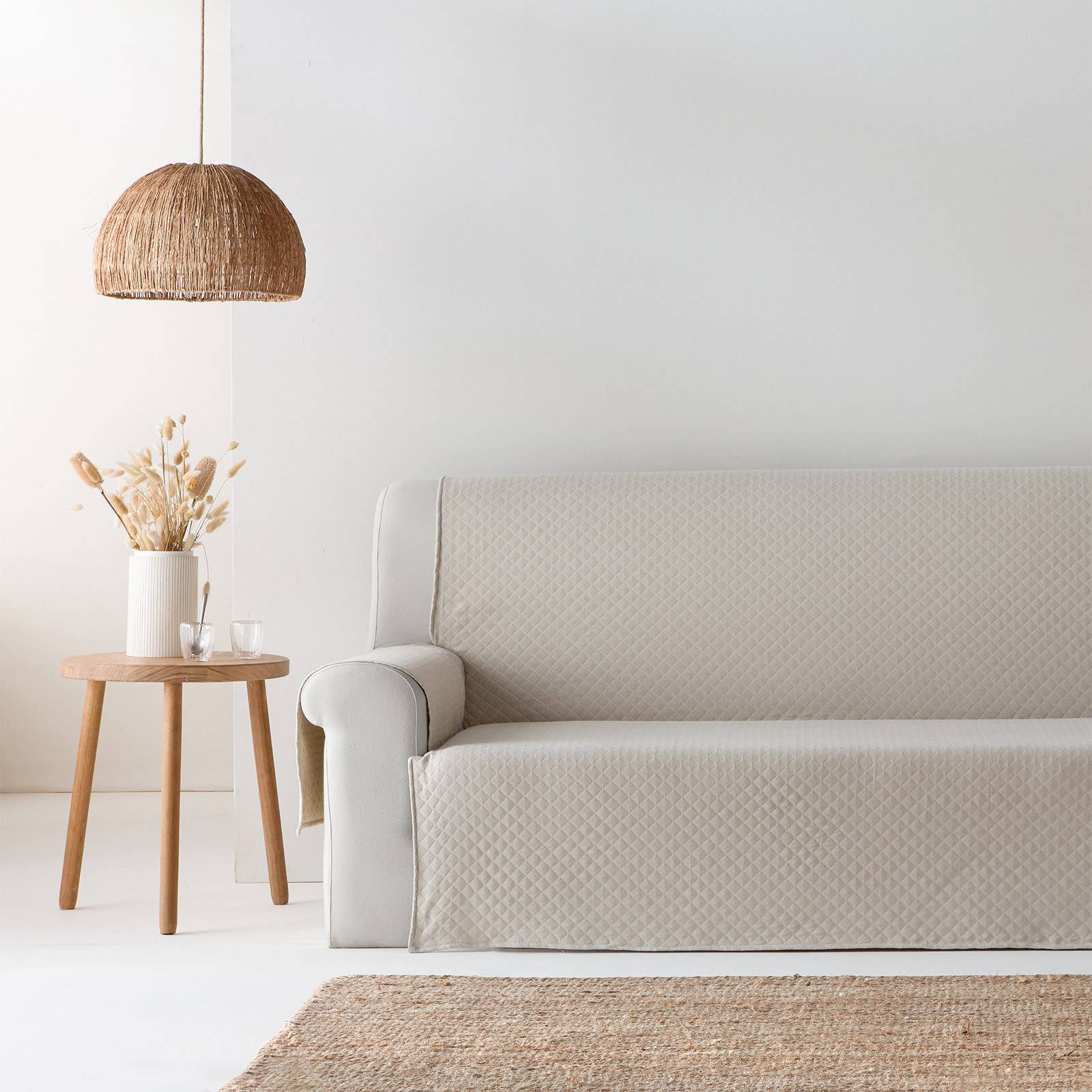 GAMUSI – Capa para cadeira/sofá por atacado – Capa de sofá lisa acolchoada algodão TRIVIAL70