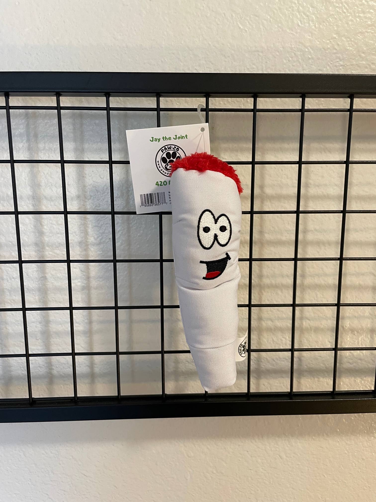 PAW:20 - Wholesale Pet Squeaky Toy - Dog - Jay the Joint, Parody Plush Squeaker Dog Toy8