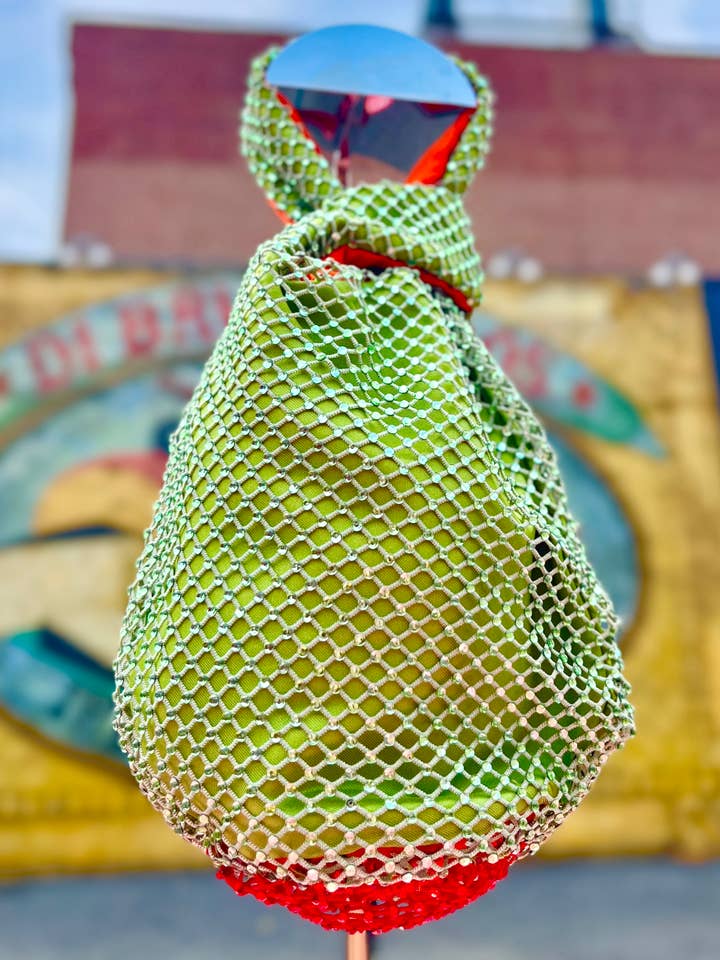 Disco Olive Knot Bag for wholesale by Modern Misfits