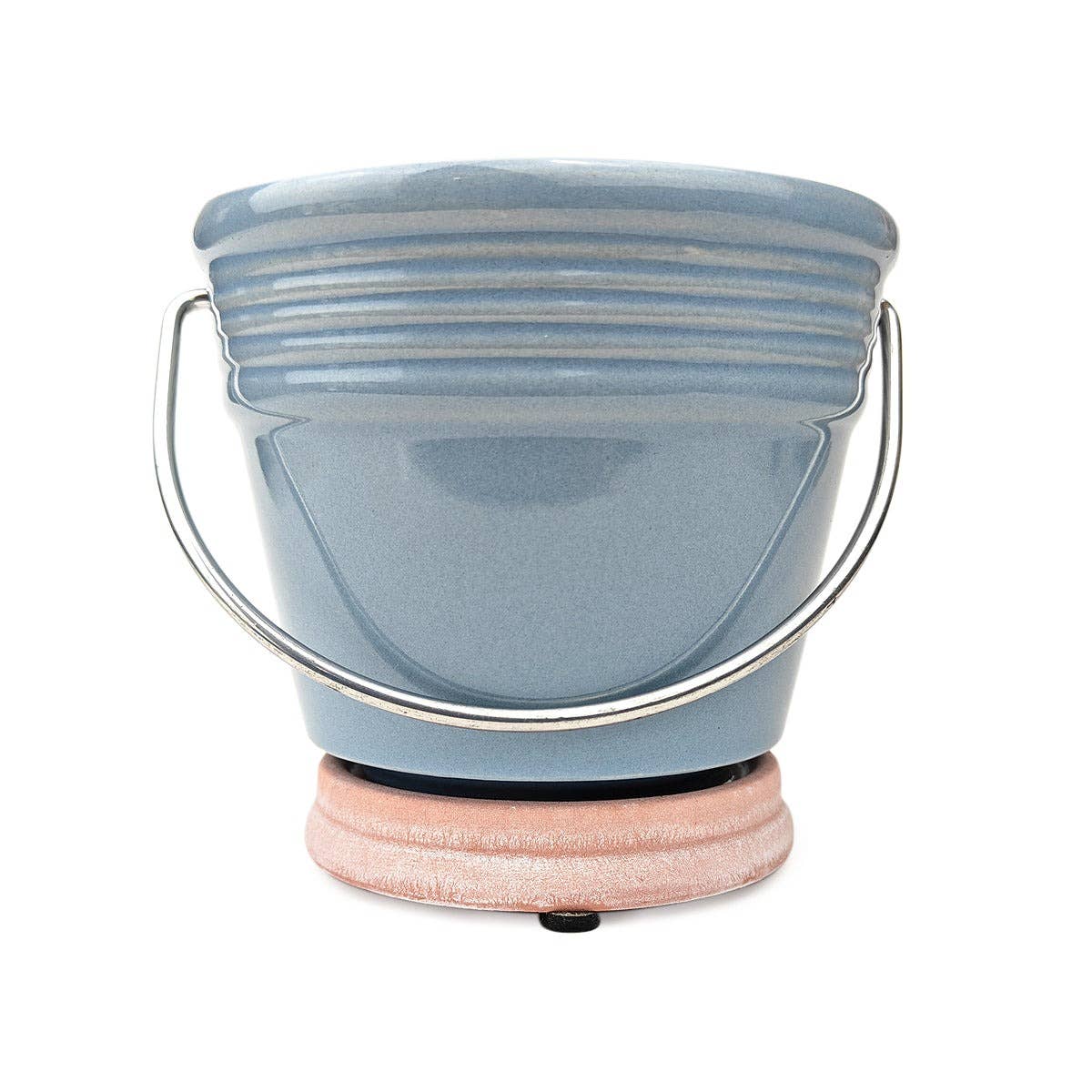 Blue Terracotta Pail Pot - 4 inch