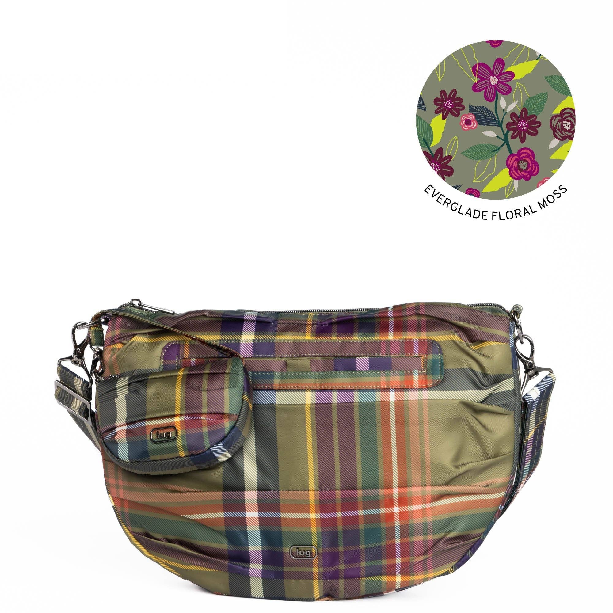 Lug - Wholesale Crossbody Bag - Women's - Scuffle Pleated Crossbody Bag with Disco Pouch31