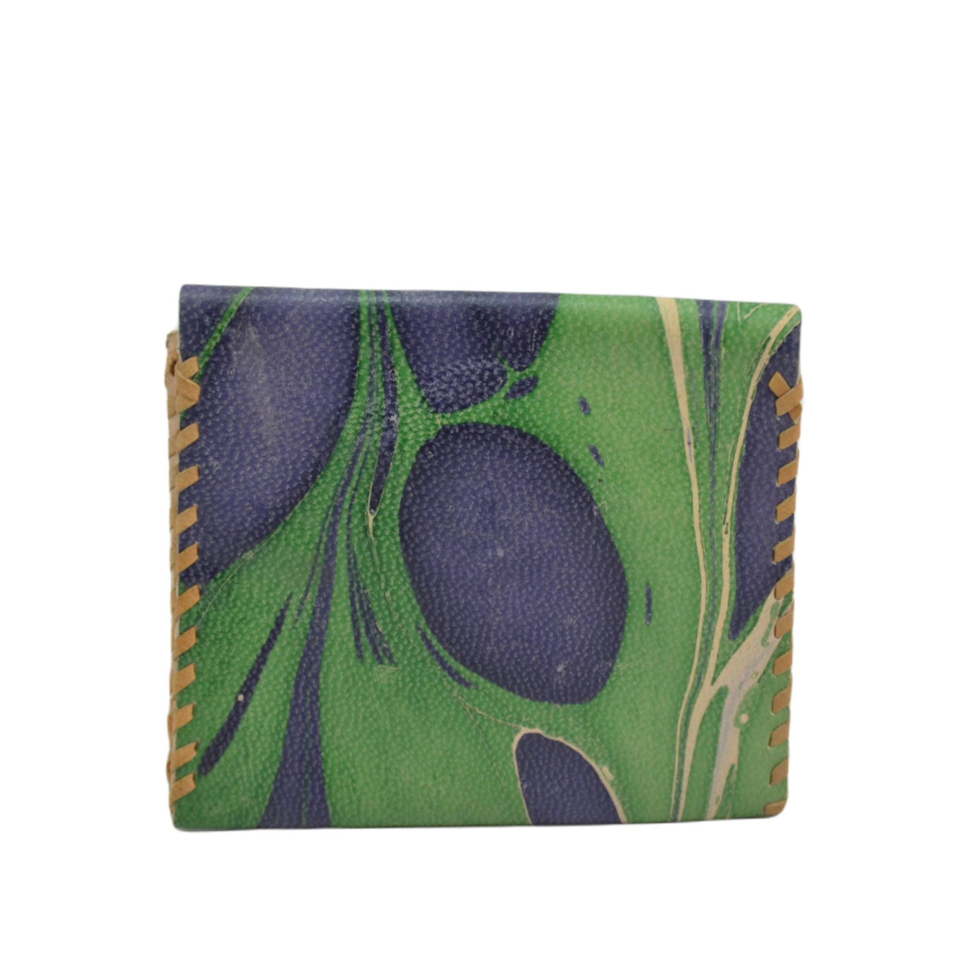 STUDIO CALEIDOSCOPE - Wholesale Portemonnee - Dames - Daisy Purse - gemarmerd leer10