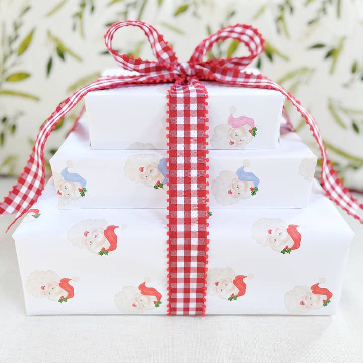 Mallory Designs – Großhandel Geschenkpapier in Bögen – Weihnachtsmann-Geschenkpapier3