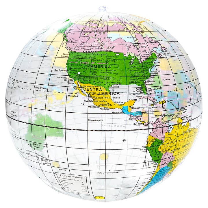 La Luna Bella - Toys - Vente Jouet gonflable – enfant et bébé - Jouet gonflable CLEAR GLOBE INFLATE LLB, 16 po2