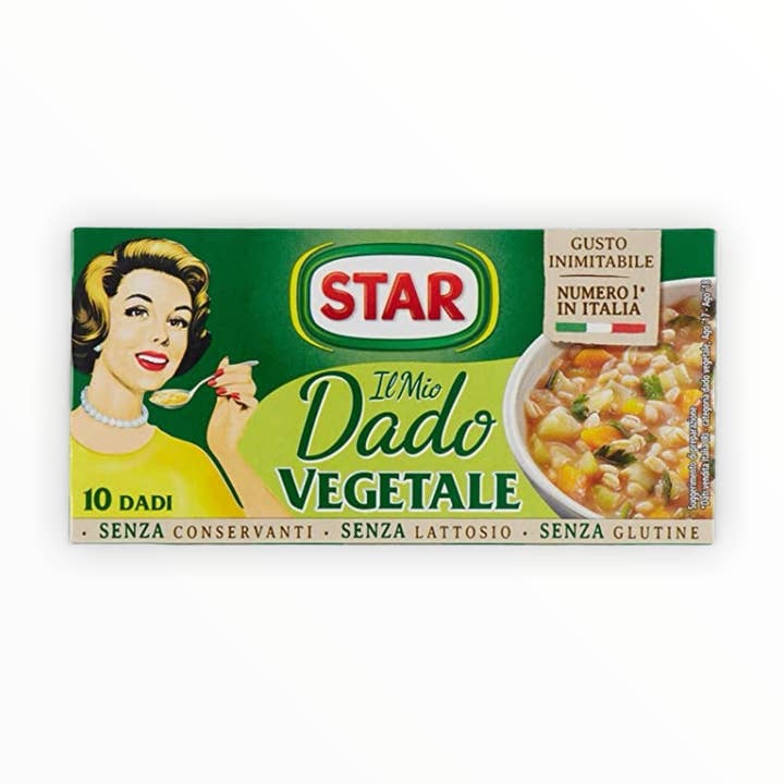 Dado Star Vegetable 10 dadi for wholesale by Made in eatalia