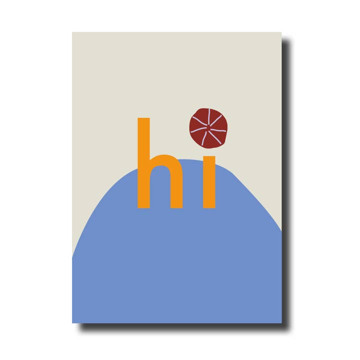 Cartolina Ciao per la vendita all'ingrosso da parte di De Lange Tafel