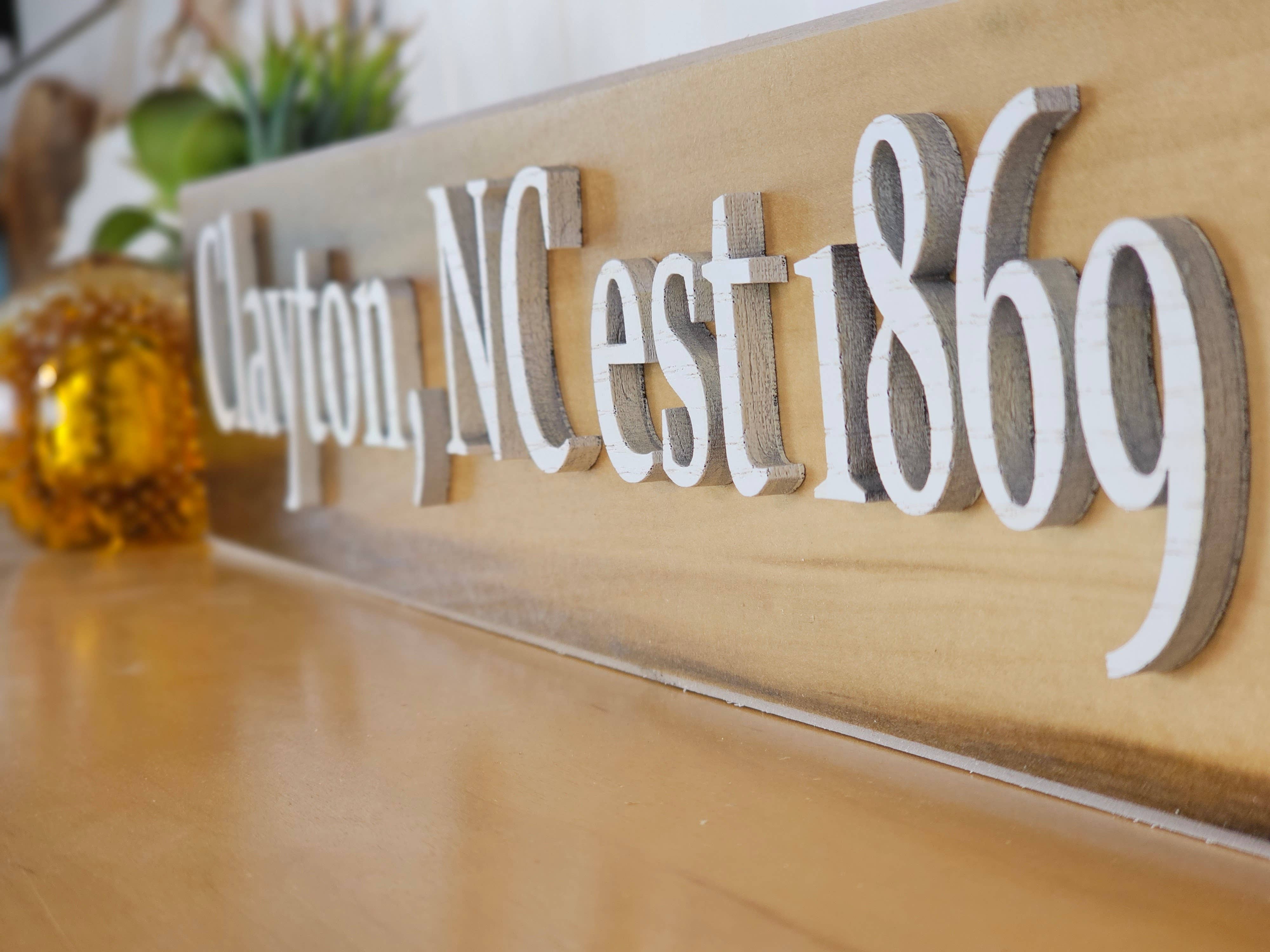 Cul de Sac Critters - Vente Pancarte - Panneaux personnalisés en bois massif avec lettre découpée au laser0