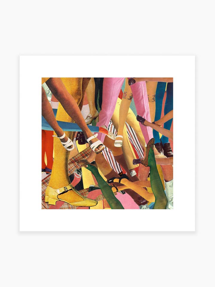 Obtenga una impresión artística Leg Up para venta al por mayor de Julia Walck