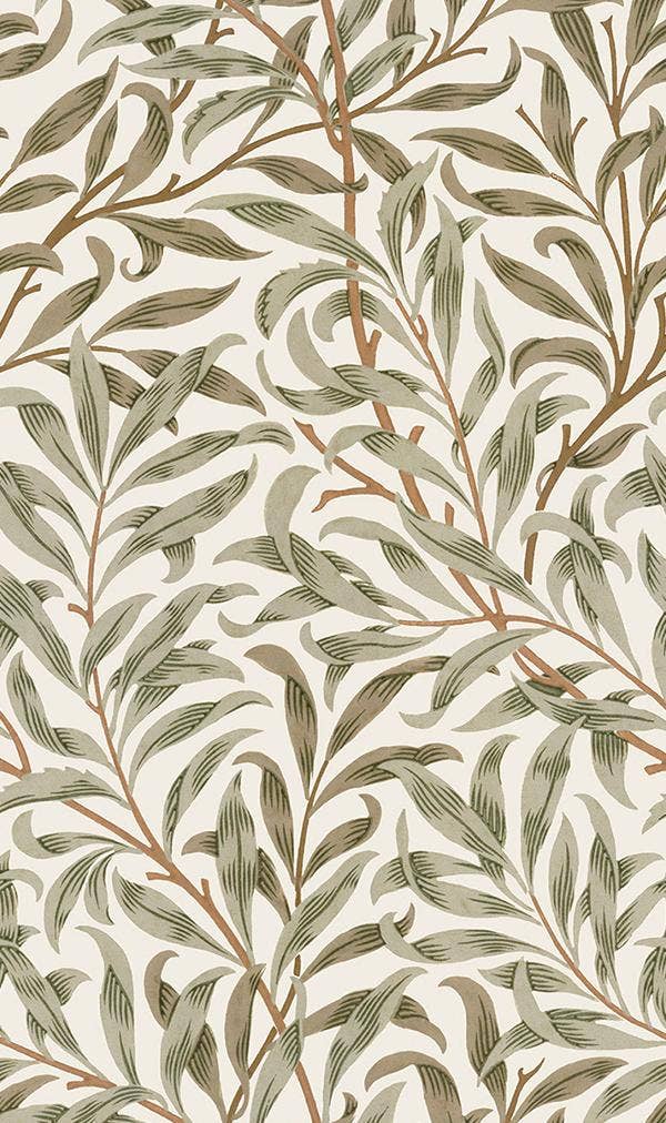 JCampbell - Venta al por mayor Papel pintado - Láminas de papel pintado Morris Willow Wall Stencil4