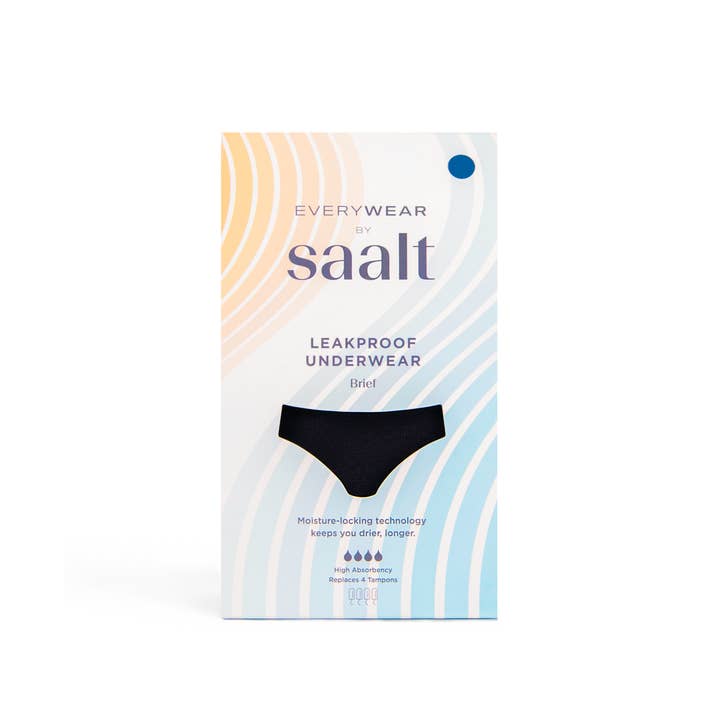 EveryWEAR Leakproof Cotton Brief for wholesale by Saalt