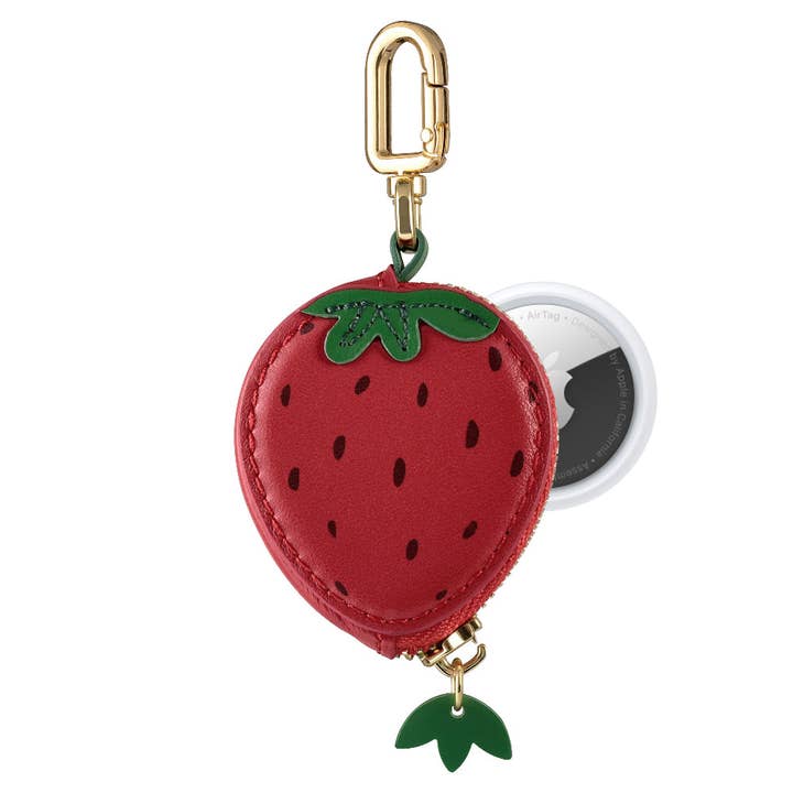 Fruity Leather Bag Charms for AirTag® for wholesale by Posh Tech