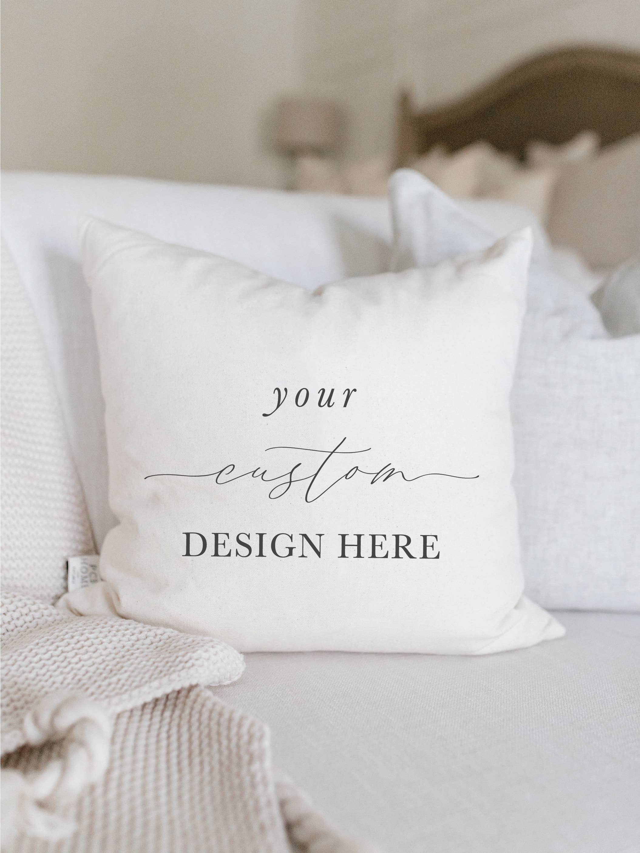 DWELL Home Shoppe - Wholesale Throw Pillow Cover - Your Custom Design! Pillow Cover