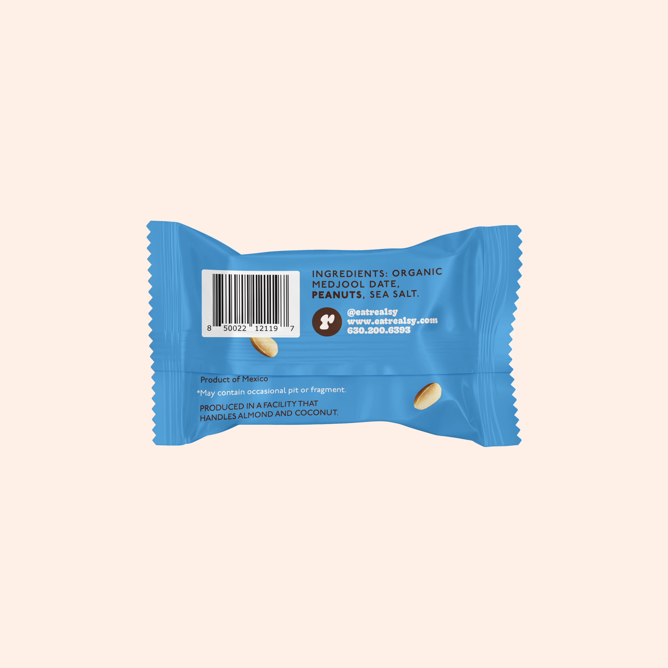 realsy - Wholesale Nuts - Peanut Butter Dates | Individually Wrapped (40 count)2