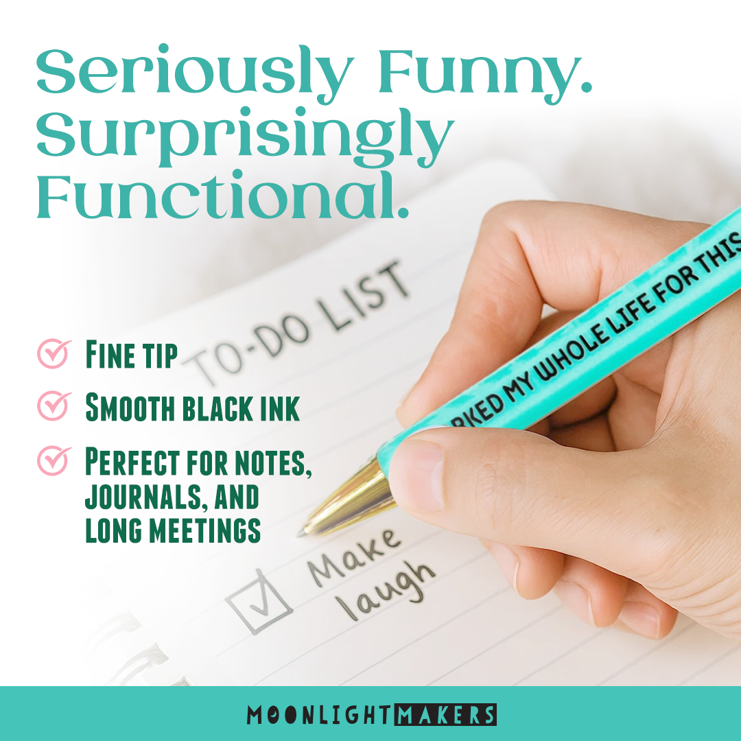 Moonlight Makers - Wholesale Pen - Happy Retirement - Pen Set - Gift3