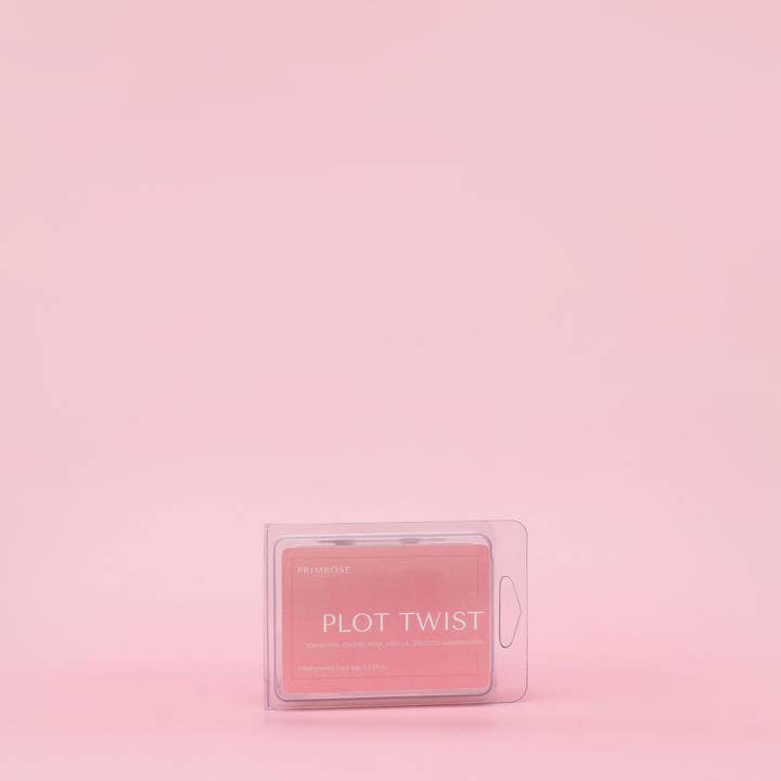 PLOT TWIST WAX MELT for wholesale by Primrose Candle Company