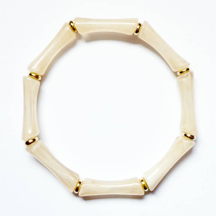 Sandy + Rizzo – wholesale Beaded bracelet – Bamboo Acrylic Bracelets23