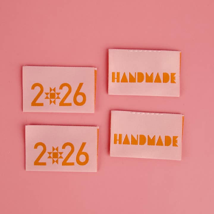 Handmade 2026 - Sewing Labels for wholesale by Kati Cupcake