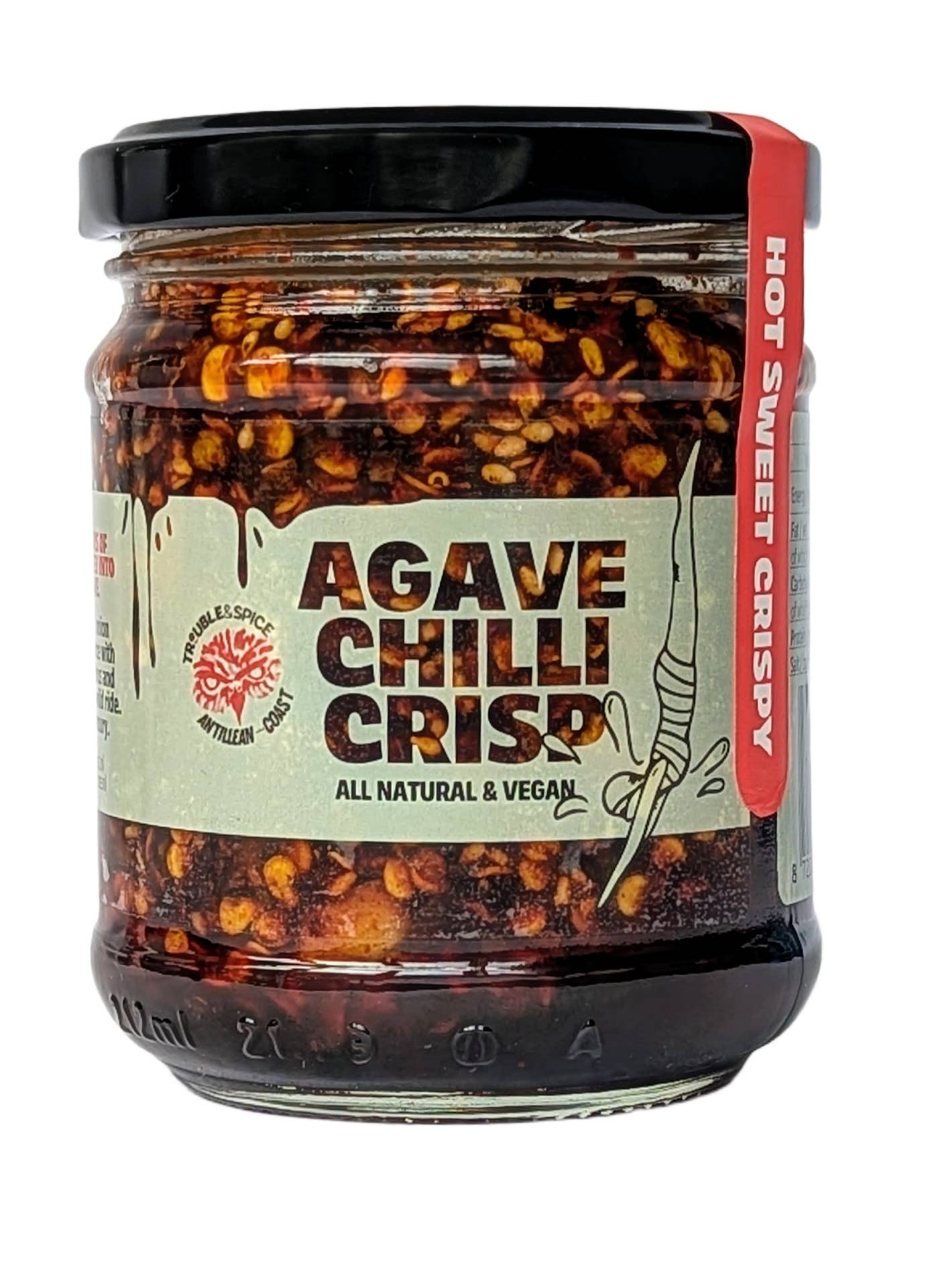 Trouble and Spice B.V. - Wholesale Hot Sauce - Agave Chilli Crisp - Award winning