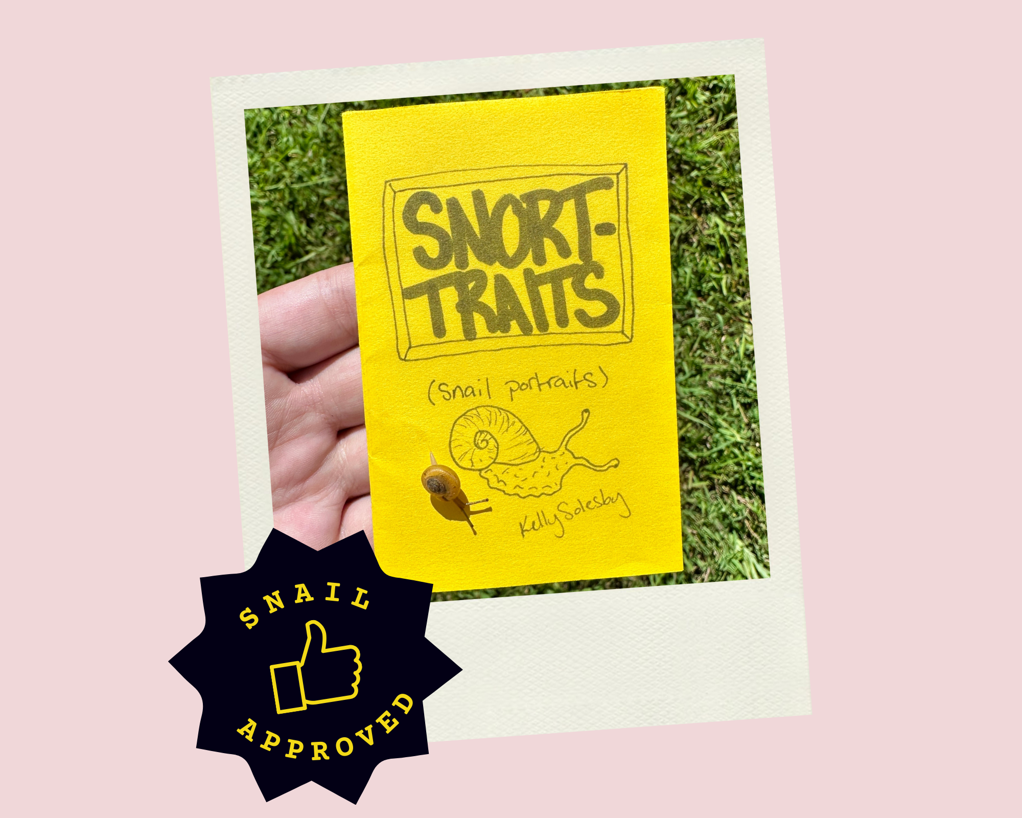 Out Yonder Creative – wholesale Magazine – 
Snortraits | Mini Zine | Snail Art | Whimsical Cottagecore2