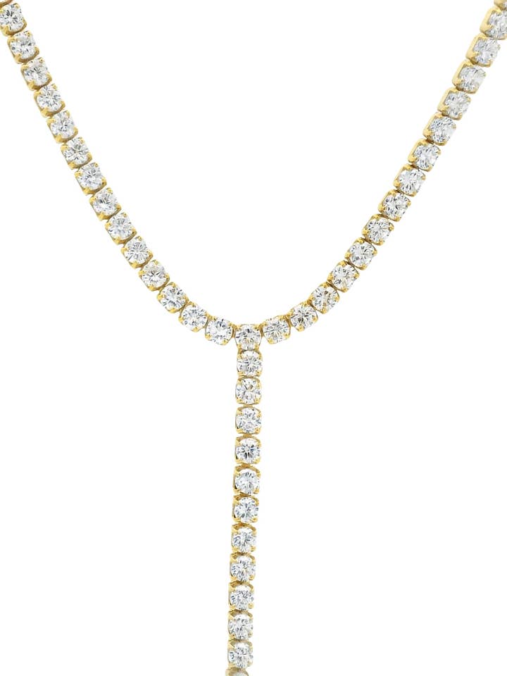 The Line and Lariat Necklace for wholesale by Shop Alexandra Madison