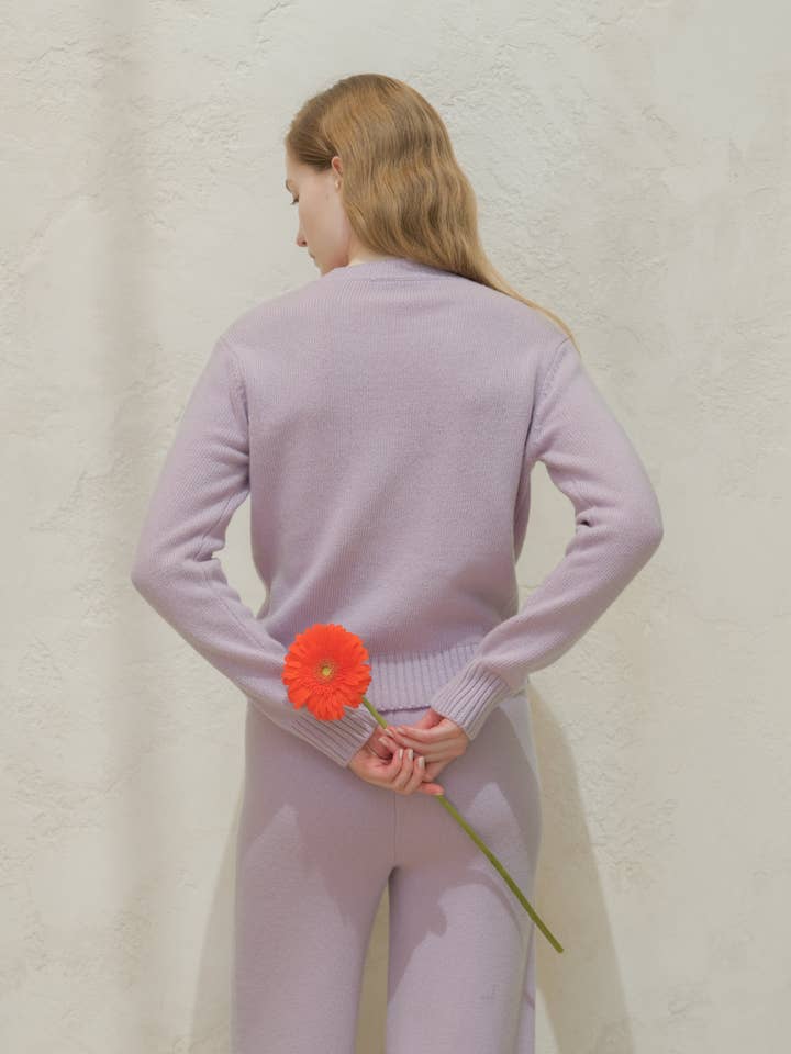 Lèmme - Wholesale Knit Sweater - Women's - Cashmere blend crewneck sweater