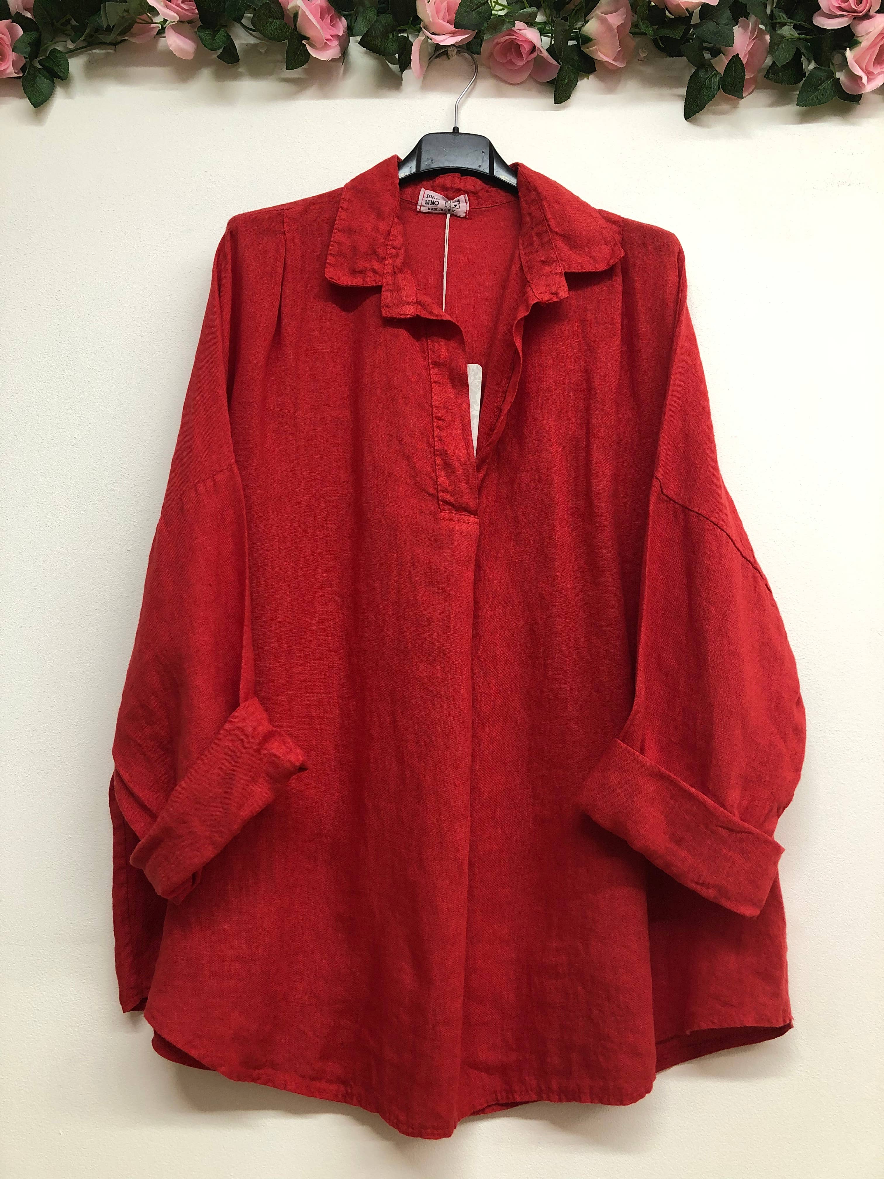 LINEN & COTTON HOUSE – Túnica - Mulher por atacado – CAMISA DE LINHO PARA MULHER 97188ROUPA PRIMAVERA VERÃO27