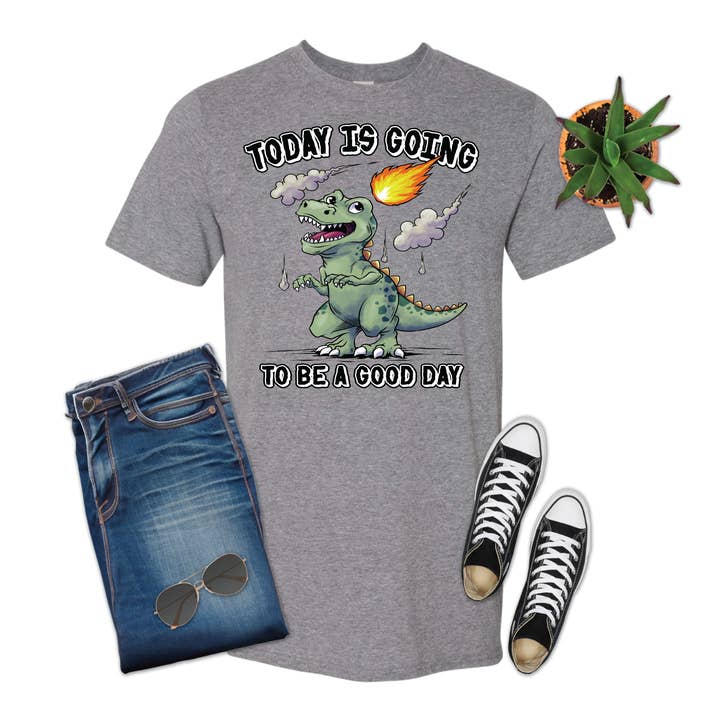 Dinosaurier, Heute wird ein guter Tag, Unisex, Shirt, T-Shirt für den Großhandel von 316 Legacy LLC
