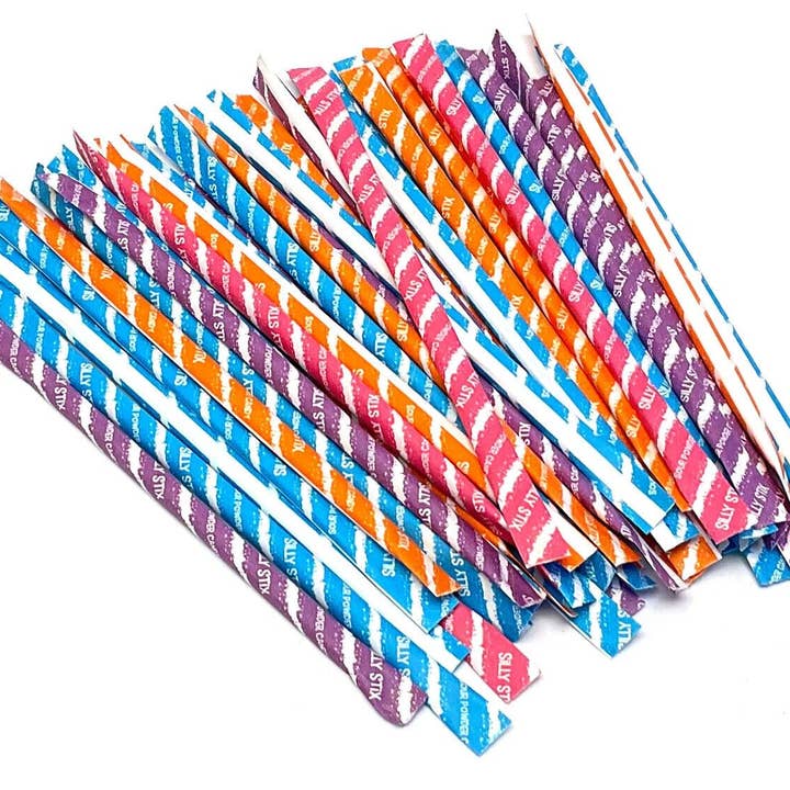 Long Island Candy Factory – wholesale Boiled sweets – Clever Pixy Stix 2.5 Lb Assorted Multi Color