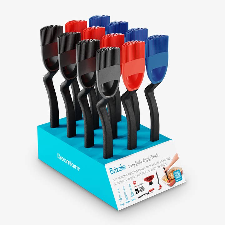 Dreamfarm - Wholesale Basting Brush - Brizzle - Scoop, Baste, Drizzle & Brush - CDU