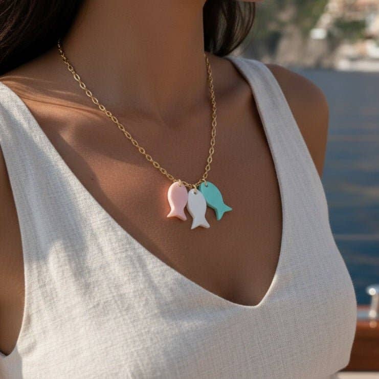 OE! - Wholesale Pendant/Charm Necklace - ACQUARIO - collana2