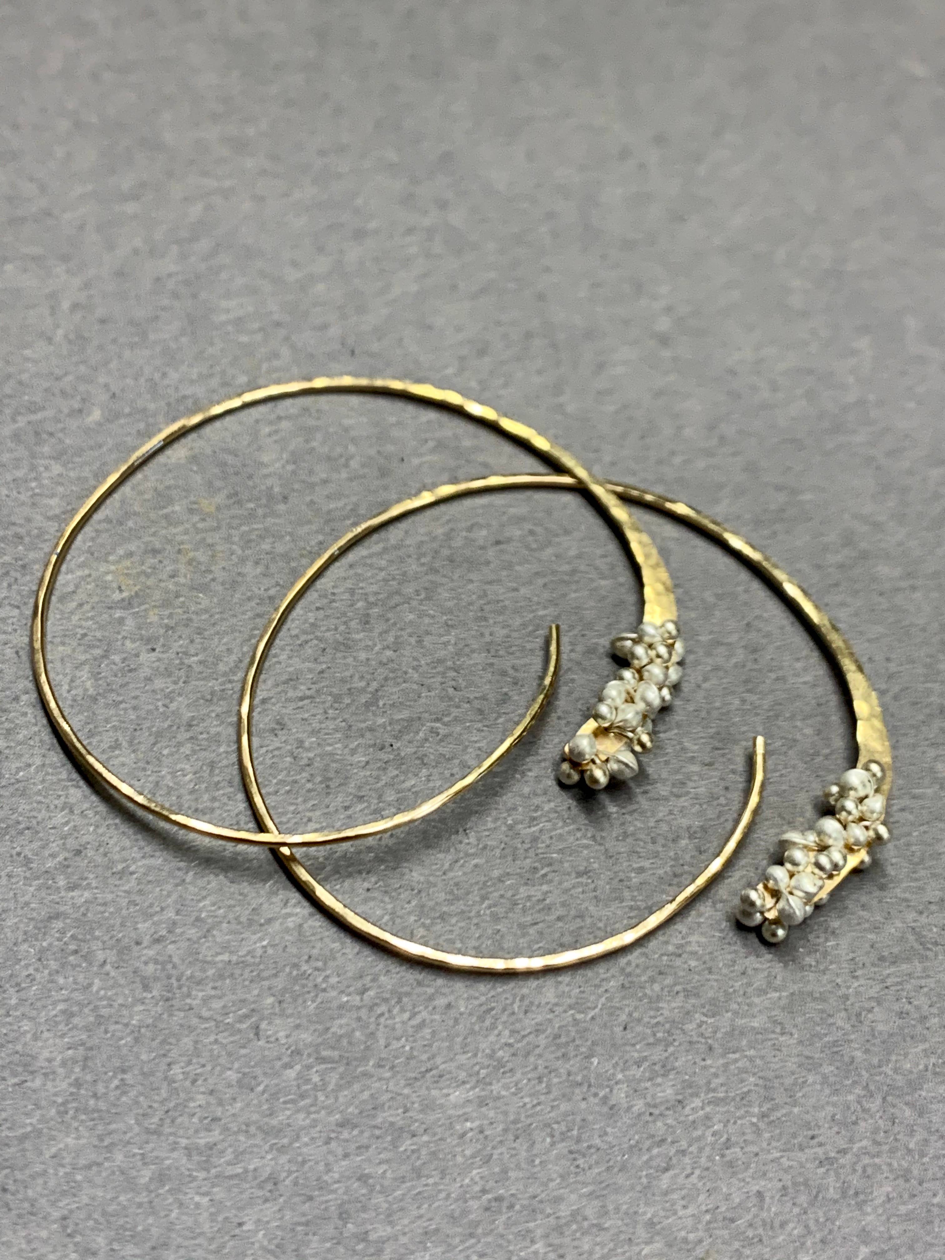 YedOmi Jewelry - Wholesale Hoop Earrings - Blooming Hoops- Small2