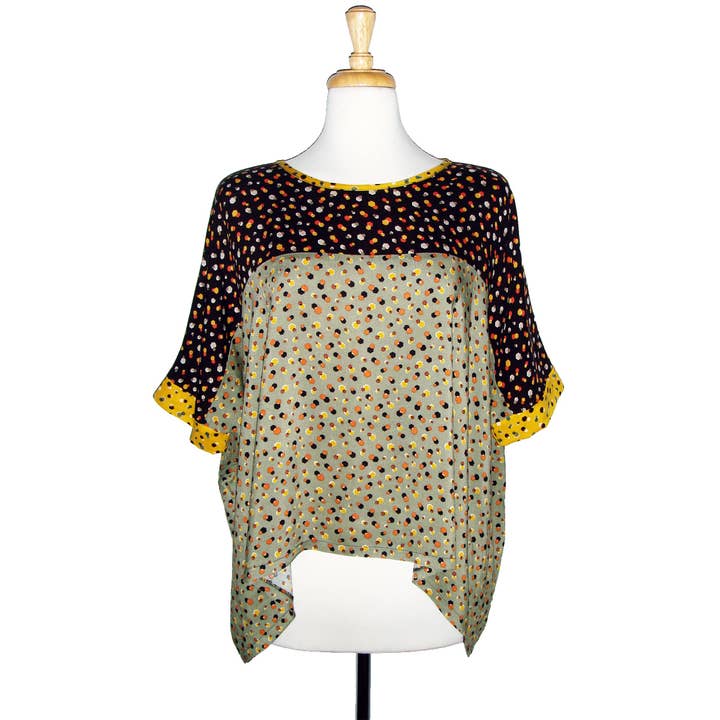 Chloe Top - Confetti Trio for wholesale by Desserts and Skirts