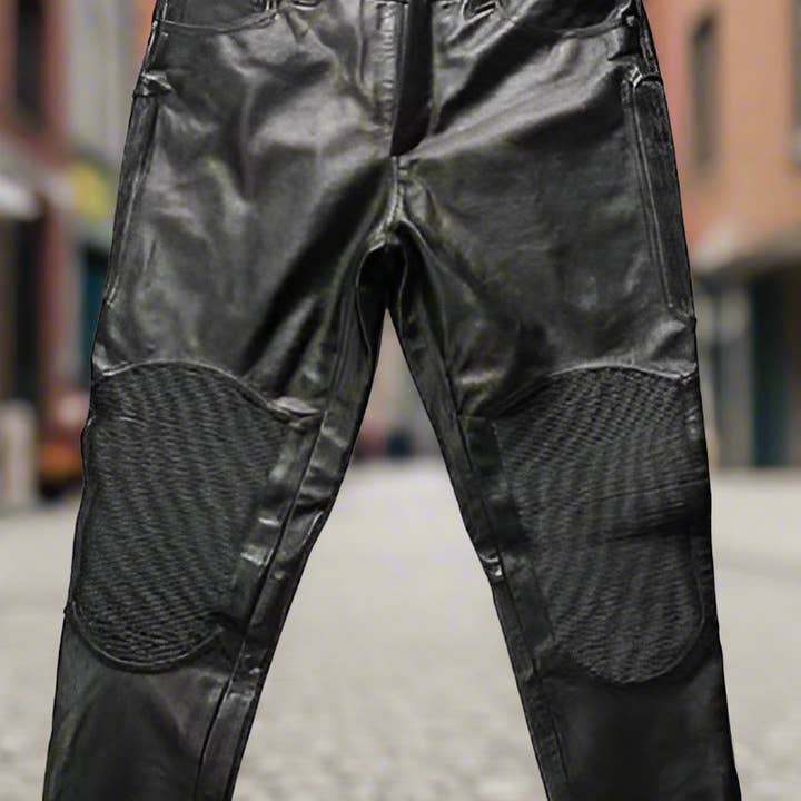 Pantalon en cuir d'agneau Don John pour la vente par DON JOHN BY VICTORIA CHARLES