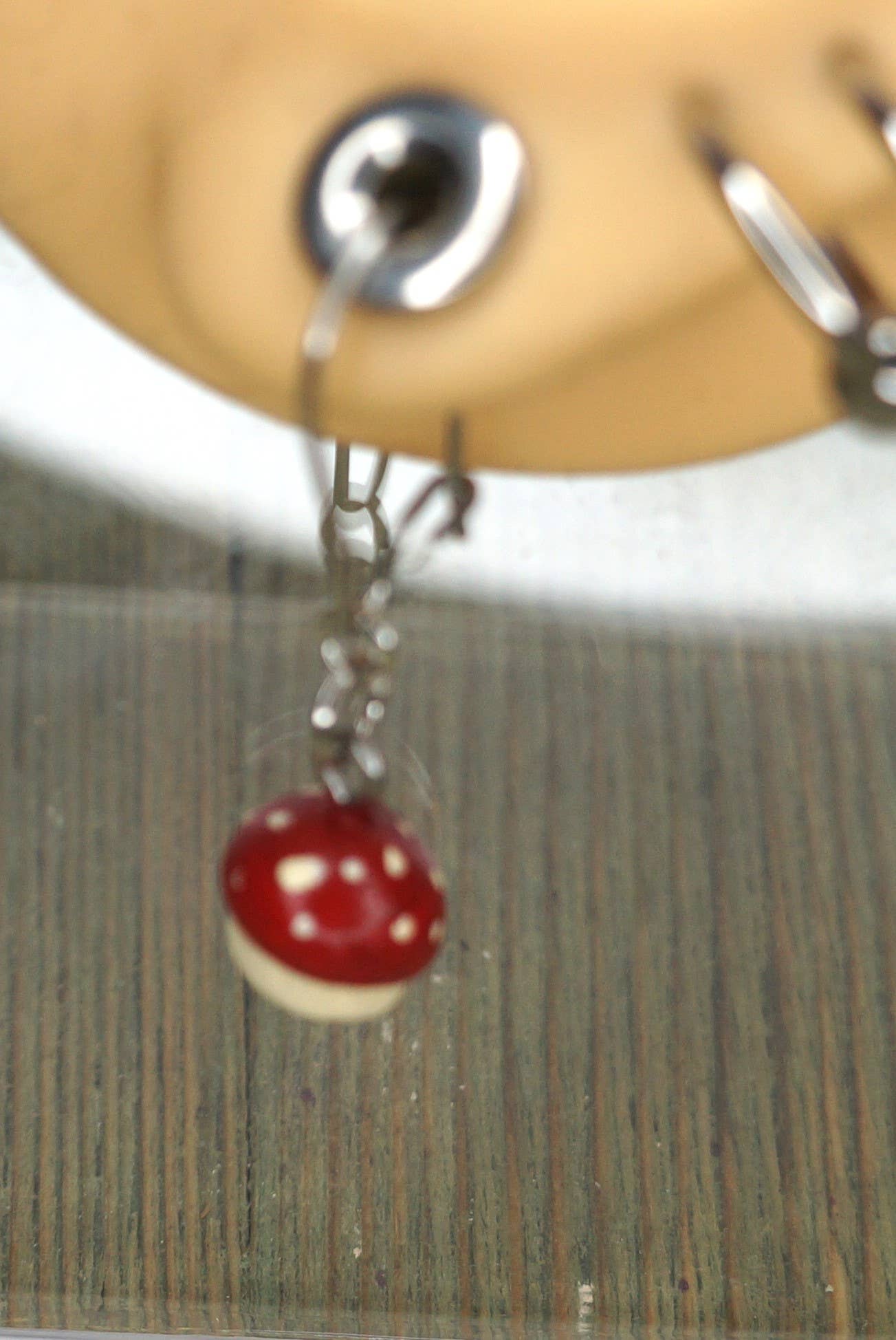 Goblin Grimm Gifts - Wholesale Clip-On Earrings -  Micro Mushroom earrings3