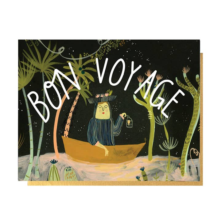 Tarjeta de felicitación "Buen viaje" para venta al por mayor de The Esme Shop