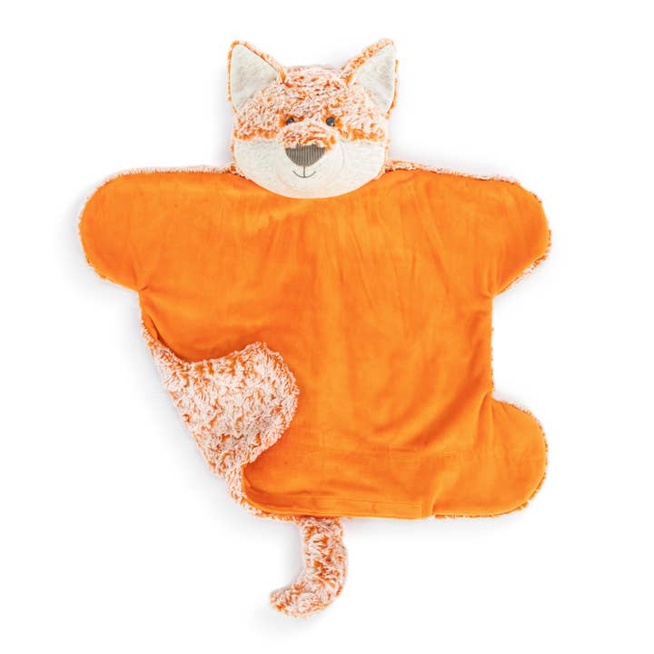 Heartful Hugs Fox Weighted Blanket - 20x15in for wholesale by DEMDACO