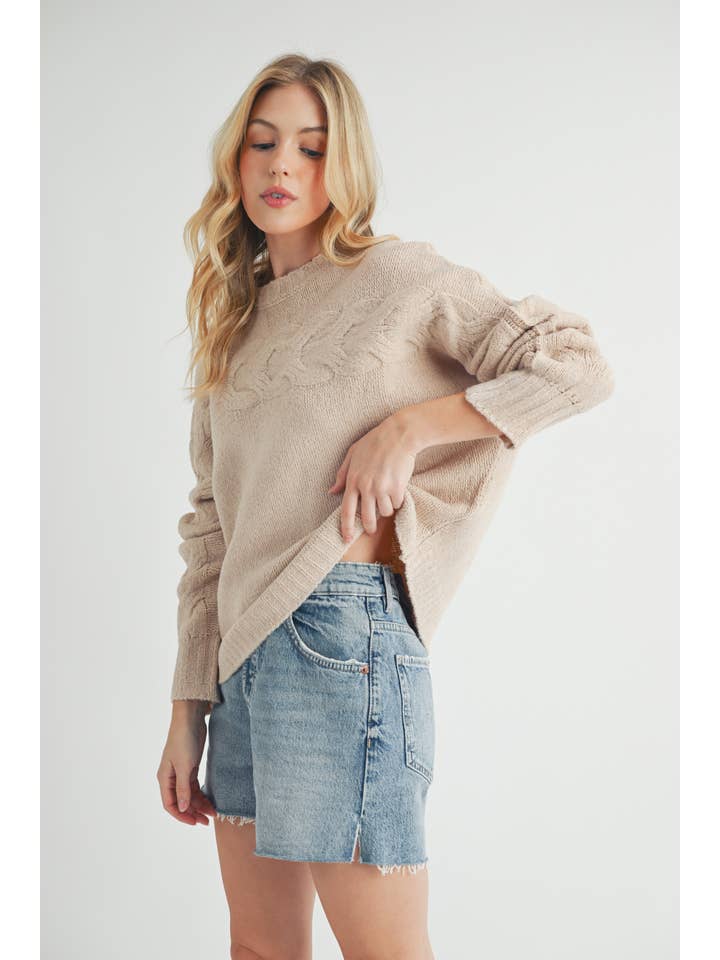 AEMI + CO - Wholesale Knit Sweater - Women's - 3205EK Elaine Sweater 22