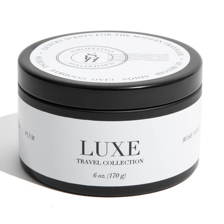 Luxe Travel Candle for wholesale by SLHLifestyle