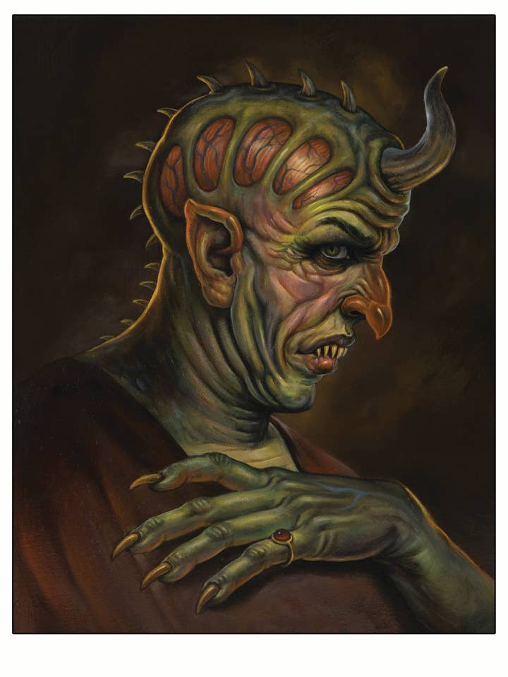 „The Wizard” 8.5x11 Print door Christopher Ulrich voor wholesale door Xeno Pop