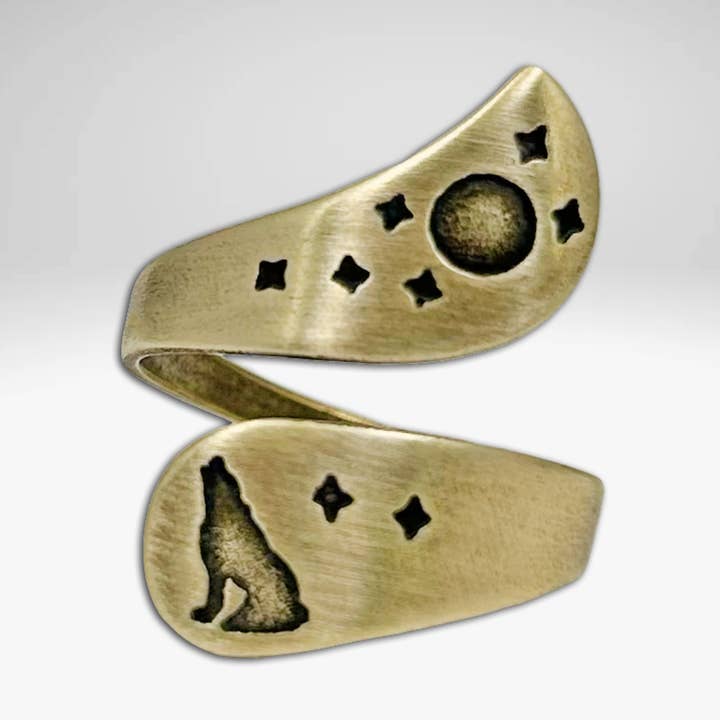 Howl Adjustable Ring for wholesale by Daphne Lorna