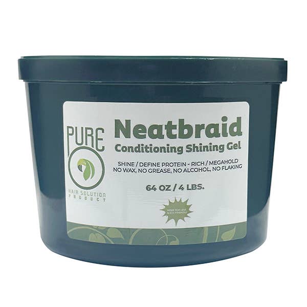 Majestic Wholesale - Wholesale Hair Styling Gel/Mousse - PURE NEATBRAID CONDITIONING GEL BRAIDS LOCKS 4LBS 16OZ 8OZ