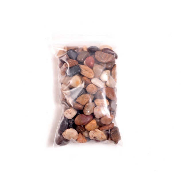 Best Plant Friend - Vente Terreau de plantation/rempotage - Garnissage supérieur - Galets de rivière foncés (1 tasse) - Accessoire pour plante1