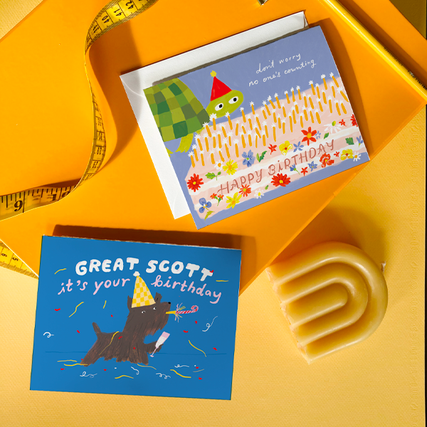 Karen Schipper - Wholesale Birthday Card - Great Scottie - Dog Pun Birthday Card2