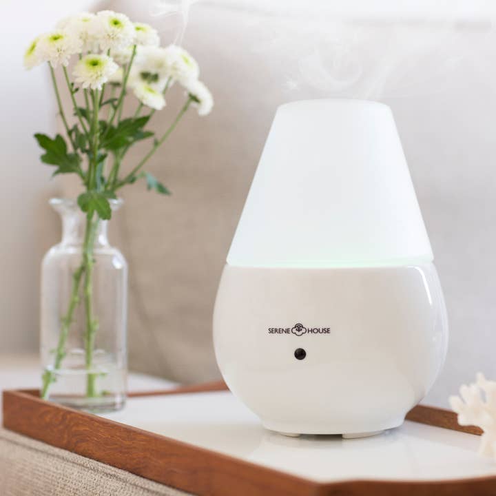 Difusor ultrassônico de controle remoto branco Vulcan por atacado de Serene House EUROPE