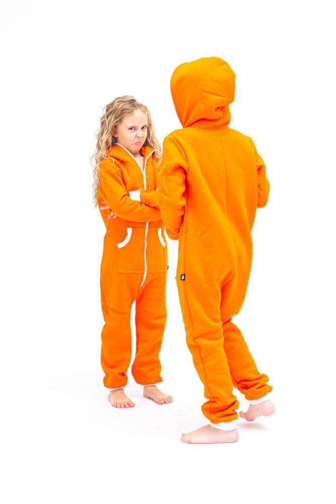 Sofa Killer - Wholesale Onesie - Kids - Sofa Killer Orange Unisex Kids Onesie With White Cuffs4