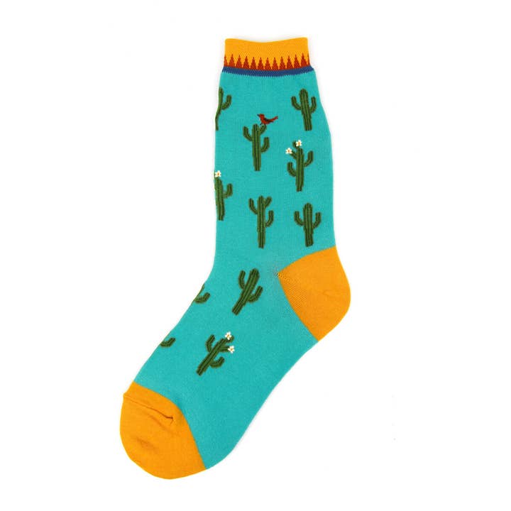Calcetines de mujer Cactus para venta al por mayor de Foot Traffic Socks