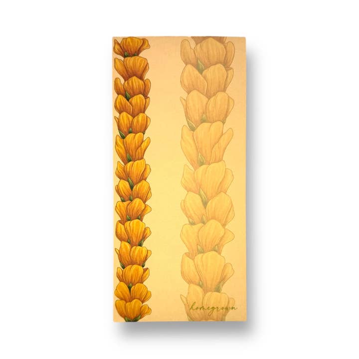 ILIMA LEI NOTE PAD for wholesale by Homegrown