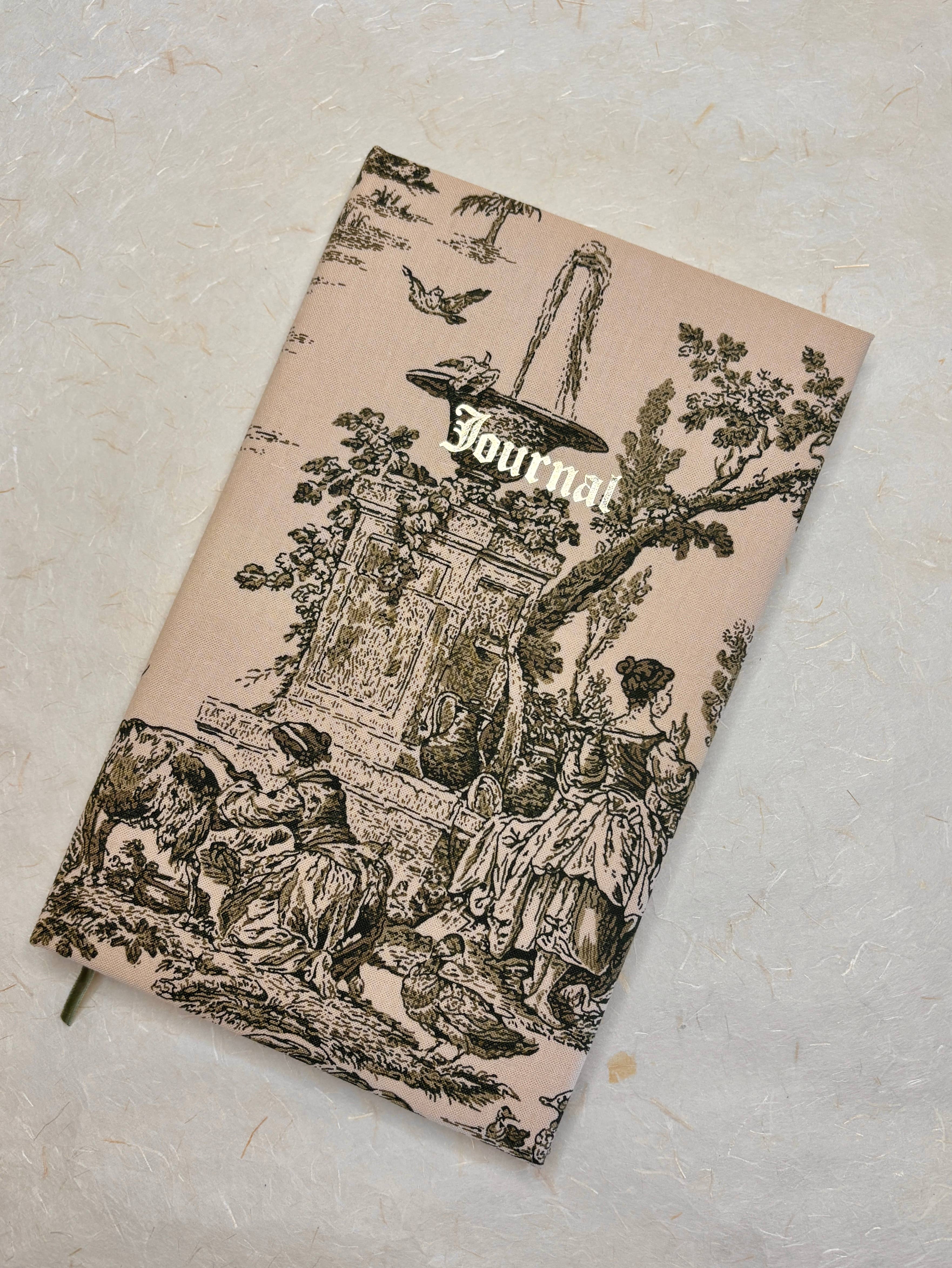 Petrichor & Co. - Wholesale Journal/Diary - Handmade Puffy Journal – Upcycled Thrifted Fabric, 100 Pages12