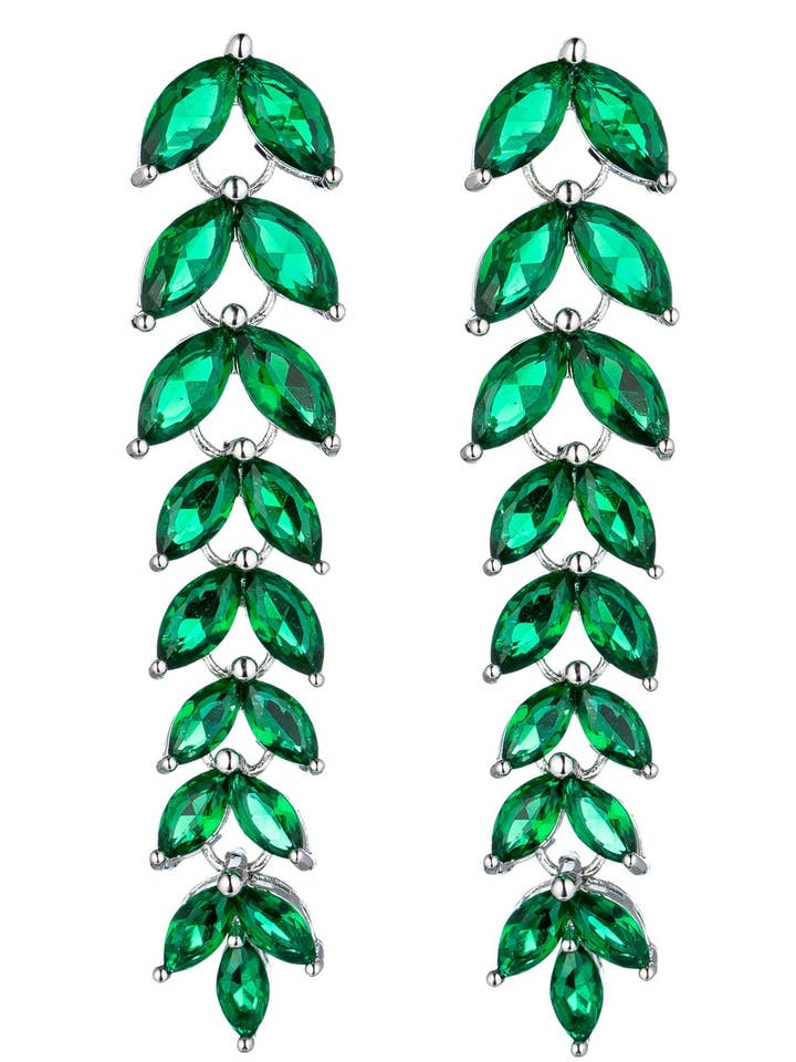 Pendientes de corona de vid de Verusha para venta al por mayor de Eye Candy Los Angeles